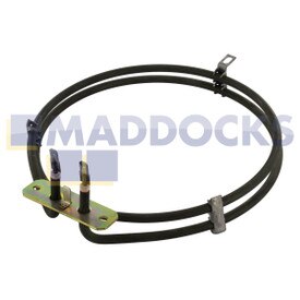 Kompatibles Umluftofenelement für Indesit K, KG, KN; Cookers, Eurolec, White Westinghouse, Nardi, Homark, NEB, B&Q (2400 W)