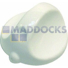 Genuine Original Hotpoint CCE, EH3 Series White Control Knob