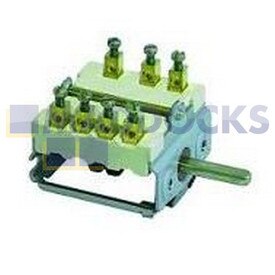 Genuine Original EGO 3 Heat Selector Switch with Pilot Screw Terminals