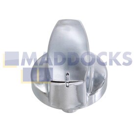 Original Belling 100DF, 100DFT, 100G, 444442983 Serie Chrom-Bedienknopf