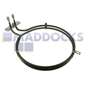 Original Umluftofenelement (2 Wicklungen), Hersteller IRCA, für Electrolux, Moffat, Tricity Bendix, Zanussi, BM, BMF, BMS, BST, C2/5/7000, EK, EKC, EKE, EKM, EOB, EOM, MS, ZB-C-D (2170 W)