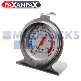 Universelles Edelstahl-Ofenthermometer Deluxe