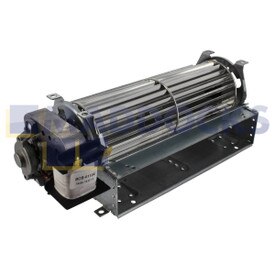Universeller Kühlgebläsemotor, einstellbar, links montiert (13 W, Auslass 180 mm x 36 mm, Luftmenge 90 m3/h)