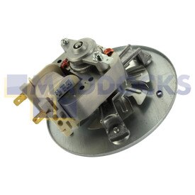 Universeller Gebläsemotor, passend für verschiedene Backherdmodelle von Cannon, Belling, Hotpoint, Indesit, Jackson, Creda (Welle 22 mm x 6 mm, 28 W, 220-240 V, 50-60 Hz)