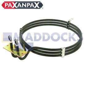 Kompatibles Umluftofenelement für Zanussi BM, BMC, BMN, BMS, BMW, BMX, BST, FMC, GIX, HM, HMW; Moffat, MS60, MS65; Thorn BS690GR (2500 W)