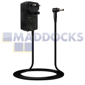Kompatibel für Dyson V10, SV12, V11 SV14, V15 SV22 Serie 3-Pin UK Netzstecker Staubsauger Akku Ladegerät (Schwarz)