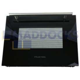 Original Russell Hobbs RHEO6501B, RHFEO6502B Typ Komplette schwarze Türbaugruppe