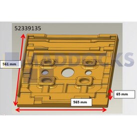 Genuine Original Vestel Bottom Eps 1400 Ank (Plate Carton) Ys