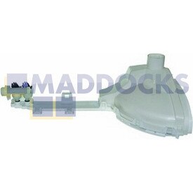 Original Waschmittelfachoberteil mit Wassermagnetventil für Indesit, Ariston, Hotpoint ARMXXL169, WMD, WMF, WML