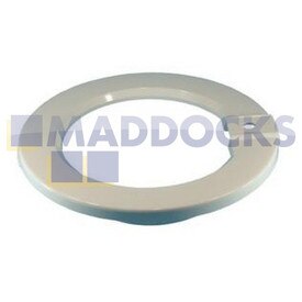 Genuine Original Indesit Door trim outer,white afl