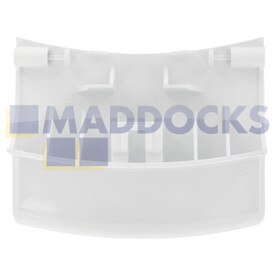 Original Türgriff, weiß, für BSH Bosch WAA, WFD, WFD2460; Siemens WXB (90 mm)