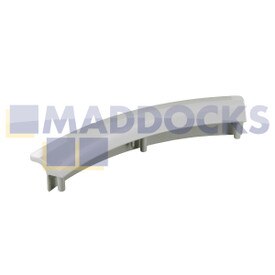 Original Türgriff, weißer Kunststoff, für Wäschetrockner BSH Bosch 3SC, WT3, WT4