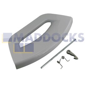 Original Türgriffset, weiß, für Indesit Hotpoint Waschmaschine D