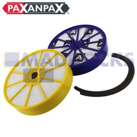 Kompatibles Filter- (HEPA und waschbar) und Dichtungsset für Dyson DC07 (Packung mit 2 Stück)