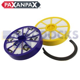 Kompatibles HEPA-Filter- und Dichtungsset (Doppelpack) für Dyson DC14 (Packung mit 2 Stück)