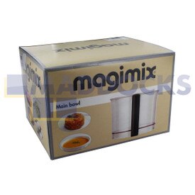 Original Hauptschüssel, weißer Griff, für Küchenmaschine Magimix Cuisine Systeme 4200XL