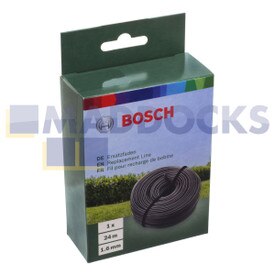 Original Bosch ART30–36, ART24, ART27, ART30 Ersatzspulenschnur für (24 m x 1,6 mm) (neue Stilverpackung)