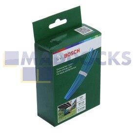 Original Bosch Trimmerfaden, extra stark, 30 cm, für Bosch ART 30 Combitrim (Packung mit 10 Stück)