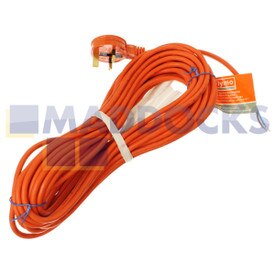 Original Flymo Multi-Model Passendes Verlängerungskabel Netzkabel & Stecker (12m)