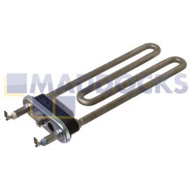 Kompatibles Heizelement mit integrierter Thermosicherung für Waschmaschine BSH Bosch WLF, WLG, WLX, WS12 (2000 W, 230 V)