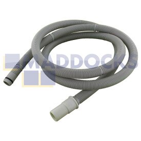Kompatibler Ablaufschlauch mit Haken, passend für verschiedene Geschirrspülermodelle von BSH Bosch, Neff, Siemens "Classic"