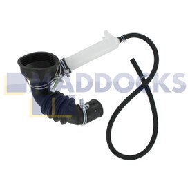 Genuine Original Zanussi FWG1128M, ZWG1120M, FWF1000M Series Washing Machine Sump Hose Assembly