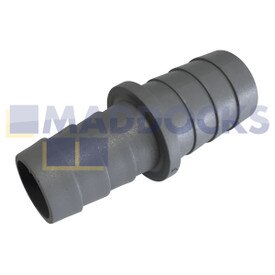 Universalanschluss für Ablaufschlauch, schwarz (21 mm x 24 mm)
