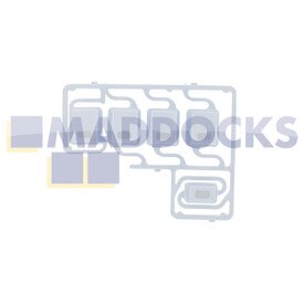 Genuine Original Hotpoint Indesit WDF760P, WMF560P, WMF740P, WMF760PUK Type Control Knob