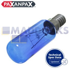 Kompatibel für Bosch, Neff, Siemens 'Daylight' Type Multi-Model Fitting Kühlschrank Gefrierschrank Blue Lamp Bulb (25W, 230V-240V)