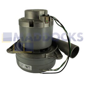 Original Tangential-Bypass-Motor, Hersteller Ametek Lamb, 3-stufig, 7,2", 240 V, 1700 W 117502-12