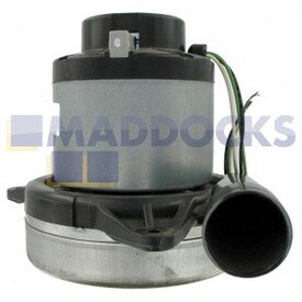 Original Tangential-Bypass-Motor, Hersteller Ametek Lamb, 2-stufig, 7,2", 240 V, 1400 W 117157-00
