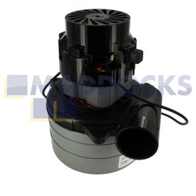 Original Tangential-Bypass-Motor, Hersteller Ametek CZ, dreistufig, 5,7", 36 V, 600 W 119432-13