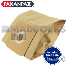 Kompatible Papierstaubbeutel VB166 'Daewoo RC300' (Packung mit 5 Stück)
