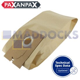 Kompatible Papierbeutel VB174 'Dirt Devil DD6060 Handstaubsauger' (Packung mit 5 Stück)