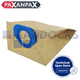 Kompatible Papierstaubbeutel VB387 'Nilfisk GS80' (Packung mit 5 Stück)