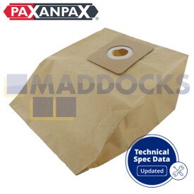 Kompatible Papierbeutel VB388 'Nilfisk GM200 Bodenstaubsauger' (Packung mit 5 Stück)