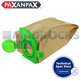 Kompatible Papierbeutel VB481 'Sebo Dart, Felix' (Packung mit 5 Stück)