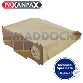 Kompatible Papierbeutel VB802 Vorwerk Kobold VK130 und VK131 (Packung mit 5 Stück)