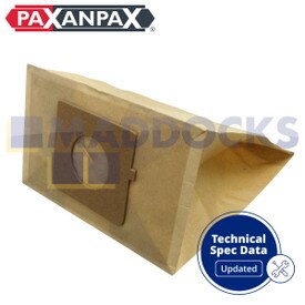 Kompatible Papierbeutel VB805 LG V3300, Tesco VC108 (Packung mit 5 Stück)