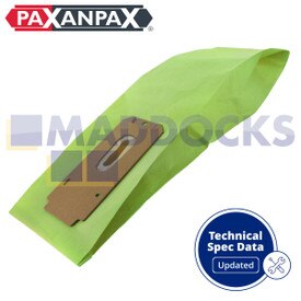 Kompatible Papierbeutel für Staubsauger VB811 Oreck XL2000, XL8000 und XL9000 in der Ausführung 'Docking' (Packung mit 5 Stück)
