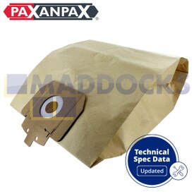 Kompatible Papierbeutel VB823 'Taski Vento 8' (Packung mit 5 Stück)