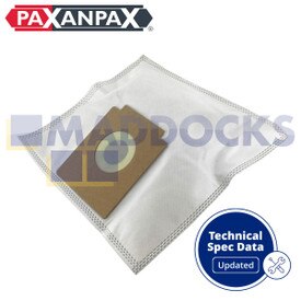 Kompatibler VB840 Zanussi ZAN3002 Compact Power; Electrolux Listo Z2100-Z2077; Vax Mojo Typ SMS Beutel & Filter Kit (Packung mit 5 +1)