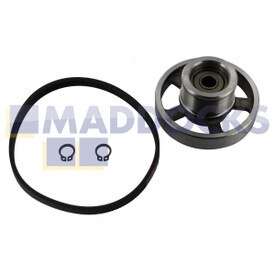 Original Riemenscheibe und Antriebsriemen für Trommeltrockner Beko DCU8332X, DPU7360X (4PHE285)