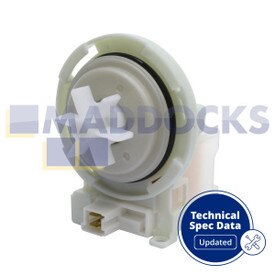 Kompatibel für BSH Bosch, Siemens WAP, WAQ, WM Serie Waschmaschine Ablaufpumpe Basis