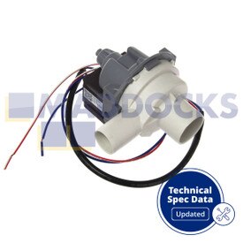 Original Haier 'PCX-30G' Typ HWM, Serie HWT Ablaufpumpensockel und Filtergehäusebaugruppe