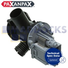 Kompatible Ablaufpumpen-/Filtergehäuseeinheit, für Hotpoint Indesit WT540/1P, WML540G, WF541G, IWB5113