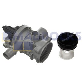 No Longer Available. Order 51-SG-01 [Genuine Original Matsui M100WM09 Type Drain Pump Base & Filter Housing Assembly]