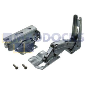 Kompatibel für BSH Group: Bosch, Neff, Siemens Multi Model Fitting Lower & Upper Door Scharnier Set (3702 5.0 / 3703 5.0 & 3306 5.0 / 3307 5.0)