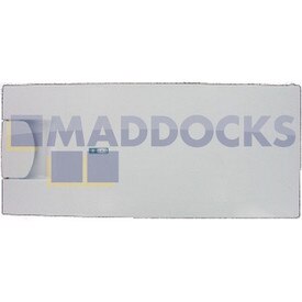 Genuine Original Indesit White / Grey Freezer Door Flap