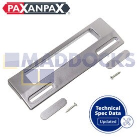 Universalgriff für Kühlschrank, grau (90 mm bis 170 mm)